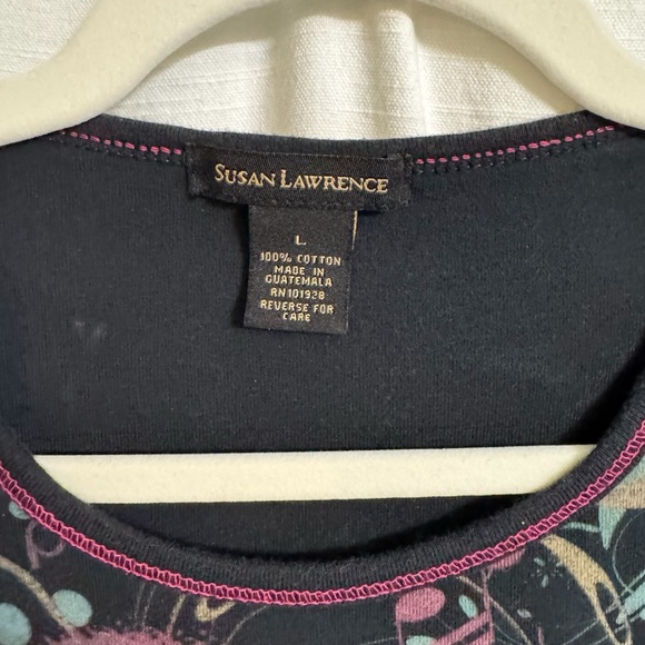 Y2K Fairy Grunge Peace Sign Graphic Tee Studded Hippie Top Size Large - Picture 4 of 9